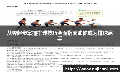从零起步掌握排球技巧全面指南助你成为排球高手